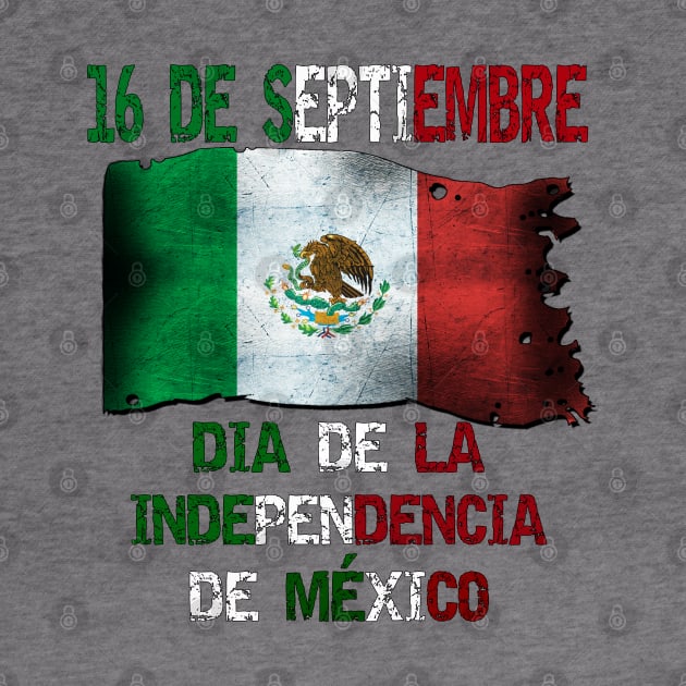 16 de Septiembre Dia de la Independencia de Mexico Mexico Mexican Independence Day by soccer t-shirts